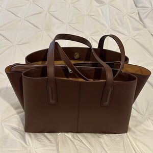 Freja NY Paloma Chestnut Tote Bag